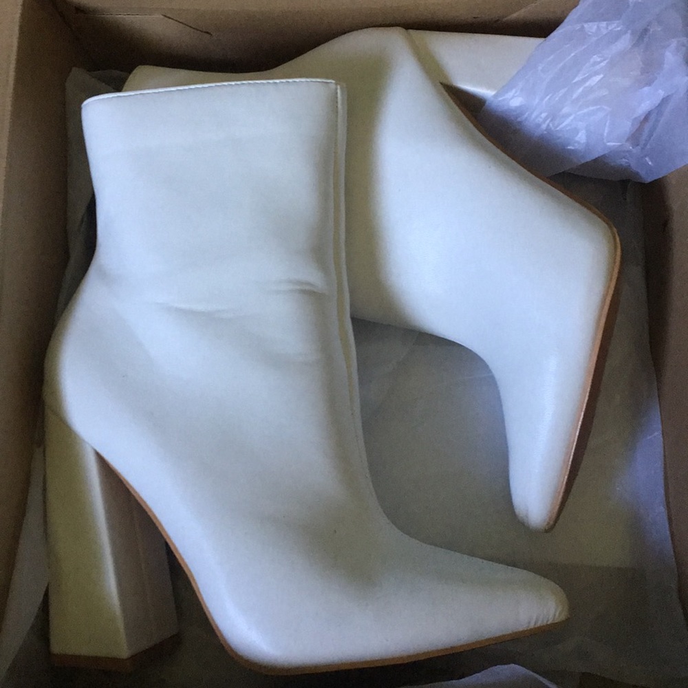 White boots